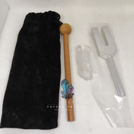 水晶音叉Tuning Fork Crystal 4096HZ C with clear quartz crystal