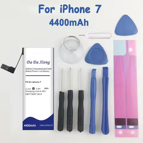 High Capacity 4400mAh Battery For iPhone 7 7G Iphone7 Plus 7Plus Iphone7With Repair Installation Too