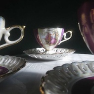【老時光 OLD-TIME】早期歐美風格古典精美茶具組(一杯一盤為一組