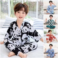New Kids Cotton Pajamas Set Children Sleepwear Pyjamas Pijamas pajamas toddler boy sleepwear Cotton 
