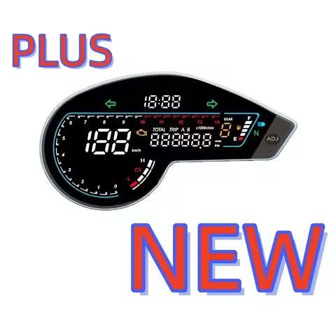 New Motorcycle Odometer Speedometer Tachometer Digital LED Panel For Honda NXR150 NXR125 Honda XR 19