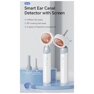 Visual Ear Otoscope 1.38 Inch IPS Wireless Endoscope 1080P HD Camera Ear Wax Clean Take Picture Vide