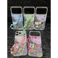 🌸 Casing Telefon Pearl Beads | Holographic Glitter Case 🌸花语幻彩手机壳｜糖果串珠手链款 ip13/14 13pm 14pm 15pm 16pm