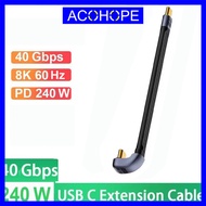 Afope USB Type C Cable Flexible Data Cable Fast Charging U-Type 240W - MO2