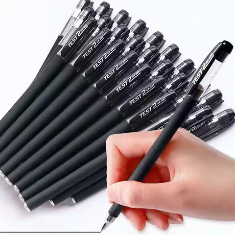 10/30pcs Gel Pens Set: Perfect for Students Exams Office,Office Accessories,Pens Art Supplies,back T