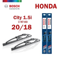 ใหม่ล่าสุด 2019 โปรโมรชั่นลดรับหน้าฝน Bosch ใบปัดน้ำฝน รุ่น Advantage สำหรับ Honda City Jazz CR-V Brio Freed ทนทาน คุณภาพสูง ปัดสะอาด มองเห็นได้ดียิ่งขึ้น 14 16 18 19 20 21 22 24 ราคาต่อคู่