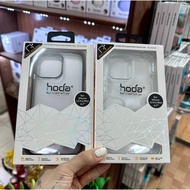 Hoda Crystal Pro Glass Transparent Case 5M Antibacterial Shockproof Flexible Edge for Iphone 13 Pro 