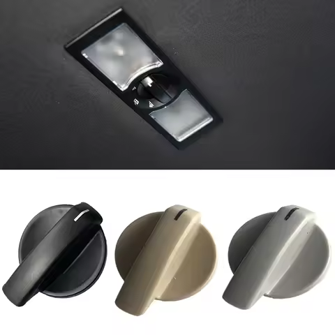 1 Piece Interior Roof Reading Light Switch Knob For VW Polo 4 9N GTI Jetta 6 GLI Gol Tiguan 5N Rline