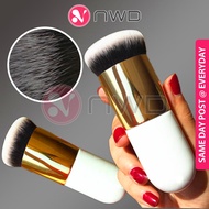 《 𝗦𝗧𝗥𝗢𝗡𝗚 𝗣𝗢𝗪𝗗𝗘𝗥 𝗚𝗥𝗜𝗣 》Soft Feather Foundation Face Brush Beauty Makeup Tool Alatan Solek 粉底刷子 NWD