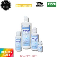 Dream eye แท้ 100% น้ำยาคอนแทคเลนส์ 3in1 ใช้ ล้าง หยอด แช่ ได้ในขวดเดียว มีหลายขนาดให้เลือก dreameye