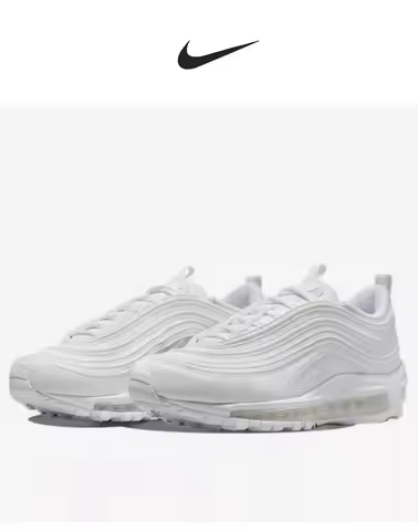 Nike Air Max 97 Retro Recyclable Material Shock Absorption, Breathability, Lightweight, Casual Runni