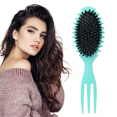Curl Defining Brush Curl Hair Brush Curl Define Styling Brush For Combing and Shaping Curls in All H