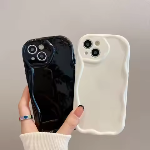 3D Waves Phone Case for Xiaomi Redmi Note 15 14 13 12 11 Pro Plus 4G 5G 15C 14C 13C 12C 10 10C 9 9A 