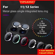 [Lens] iP 13 Pro Max, 13 Pro, 13, 12 Pro Max, 12, 11 Pro Max, 11 Pro, 11 Camera Lens Ring Screen Protector Glass Protect
