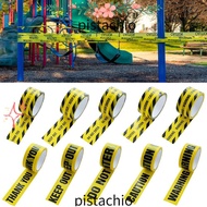 PISTACHIO Caution Signs Adhesive Tape, 4.8CM*25M Yellow Tape Warning Tape, Tool KEEP OUT DO NOT ENTE