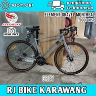 Sepeda ROADBIKE Element Curved Montreal 700c Alloy