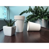 Kleur Paper Cups - Set of 50 paper drinking cups 7oz - 206ml