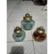 Glass oil container antique oil container/