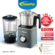 PowerPac High Power Blender and Grinder, Stainless Steel Blender (PPBL377)