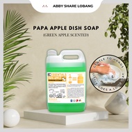 PAPA Apple Dishwashing Detergent Gentle to Hands (Green Apple Scented) EC Essentials
