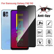 For Samsung Galaxy F42 5G SM-E426B Anti Spy Privacy Tempered Glass Screen Protector Compatible For S