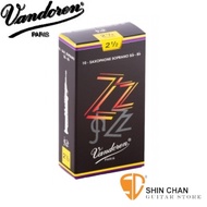 (活動特價)Vandoren 竹片&gt; ZZ 黑盒 高音薩克斯風 2.5、3號竹片（10片/盒）Soprano Sax【型號：SR4025、SR403】