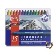 NEOCOLOR II CARANDACHE CRAYON 2 15 Color Watercolor Soluble/