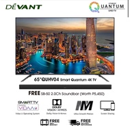 DEVANT 65QUHV04 65 inch Ultra HD (UHD) 4K Quantum Smart TV - Netflix,