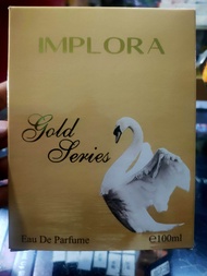 IMPLORA PARFUM SWAN 100ML / IMPLORA EDT ANGSA / MINYAK WANGI TUBUH IMPLORA / PARFUM IMPLORA BEBEK 100ML