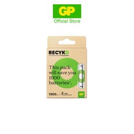 GP ReCyko NiMH 2x AA 1300 mAh Rechargeable Battery