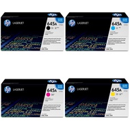 HP 645A Original LaserJet Toner Cartridge (Black C9730A, Cyan C9731A, Yellow C9732A, Magenta C9733A)