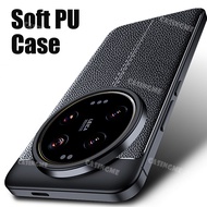 Xiaomi 14 Ultra 2024 Shockproof Soft TPU Leather Casing for Xiaomi14Ultra 14Ultra Xiaomi 14 Xiaomi14