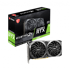 Card màn hình Msi GeForce RTX™ 3060 VENTUS 2X 12G OC 12GB GDDR6 (GeForce-RTX-3060-VENTUS-2X-12G-OC)