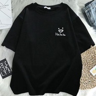 T-shirt Top Oversize T-shirt Men &Wanita Cool DistroCouple Short Sleeve Render Print Cool epidemic P