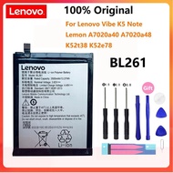 แบต Lenovo K5 Note / lenovo K5 Plus BL261 3500mAh ประกัน 3 เดือน.