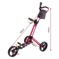 Hot Selling 4 Wheels Electric Golf Trolley Custom Golf Push Pull Trolley