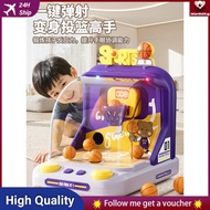 [48H Shipping] Double Movable Basketball Hoop Shooting Machine Children's Toy Educational Ball Game3