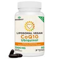 1000mg Liposomal CoQ10 Ubiquinol, 60 Vegan Softgels, High Absorption Ubiquinol CoQ10 Supplement, Act