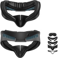 Penutup Pad Muka Antara Muka AMVR Serasi dengan Aksesori Meta/Oculus Quest 3S, Kusyen Kapas PU dan S
