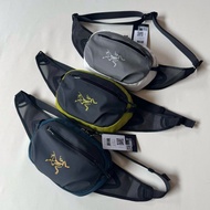 外國預訂 3色選 Arcteryx 始祖鳥 拼色logo 户外機能 腰包 肩咩袋