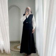 One Set Ellena Skirt One Set HS Semi Wool Material LD 100-120 cm PJ Shirt 44 cm PJ Skirt 102 cm Size