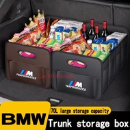 BMW ix1 ix2 ix3 i4 Car Trunk Storage Box Foldable large capacity car storage Rear Trunk Multipurpose