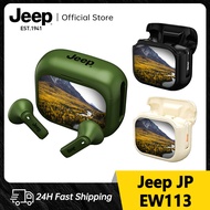 Jeep EW113 TWS หูฟังหน้าจอสัมผัสหูฟังกันน้ำบลูทูธหูฟังกีฬา,สมาร์ทหน้าจอหูฟังเอียบัดไร้สาย,ชุดหูฟังตั