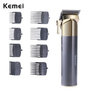 Kemei Professional Powerful Hair Clippers Rechargeable Cordless Fade Hair Cutting Trimmer Barber Cut