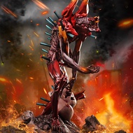 Mona Soul Burn 丨 < Broken} < EVANGELION-02 > EVA2 Machine Beast Form Art Statue