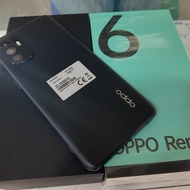 oppo reno 6 8/128 second fullsett original muluuss