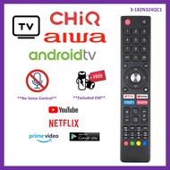 Suitable for Aiwa Chiq Android Smart TV Remote Control Netflix YouTube Remote TV Chiq Aiwa