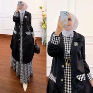 Chiki Set Blazer Set Women's Clothing Contemporary Fashion Muslim Blazer Women Suits Import