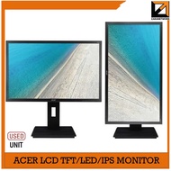 ACER LCD MONITOR TFT / LCD / LED , DELL   LED / LCD 20 ~ 24 inch WIDESCREEN LED MONITOR LCD MONITOR