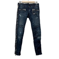 Dsquared2 SQUARE Jeans Size 4 dark Damaged Navy blue Light Women White Direct from Japan Secondhand